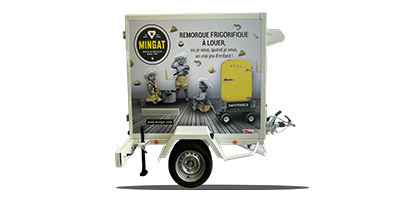 Cat 2FR Frigo 3m3 Remorque